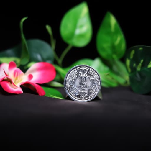 10 Grams 999 Purity - Lakshmi Silver Coin thumbnail 3