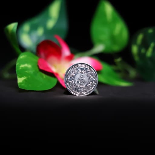 5 Grams 999 Purity - Lakshmi Silver Coin thumbnail 3