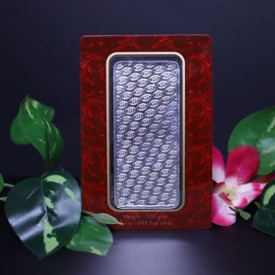 100 Grams 999 Purity - Silver Bar Tree thumbnail 4