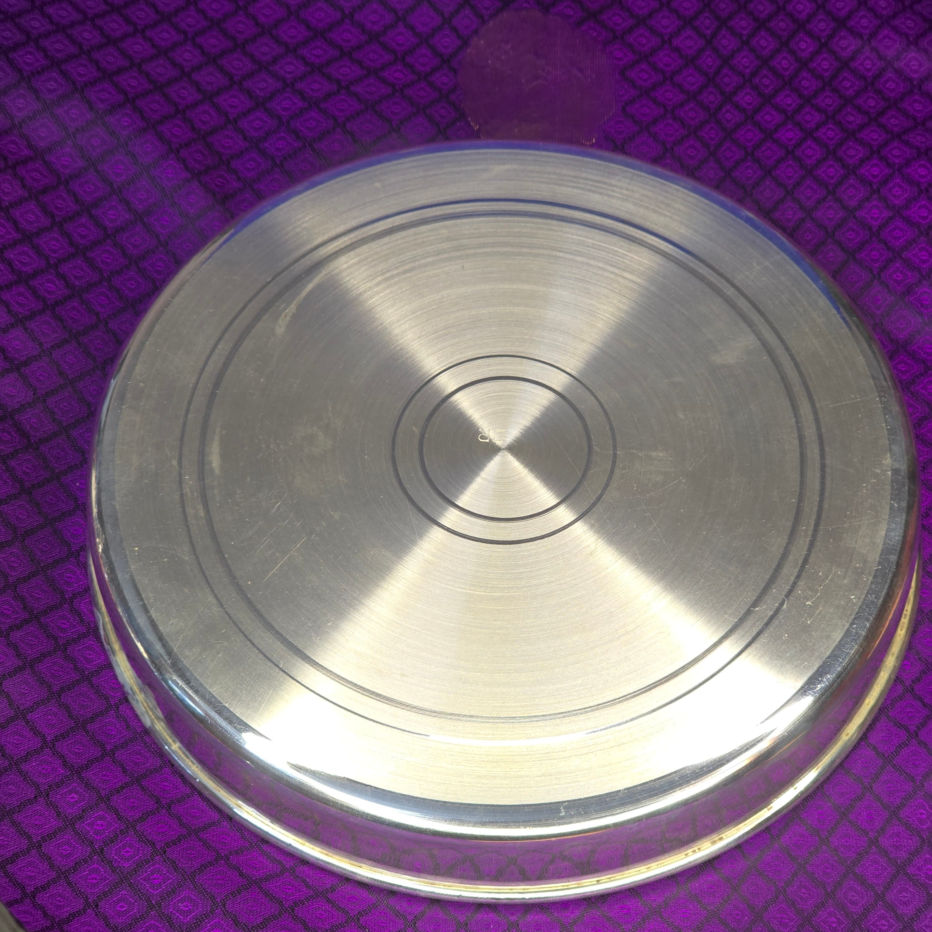 Silver Baby Feeding Plate thumbnail 3