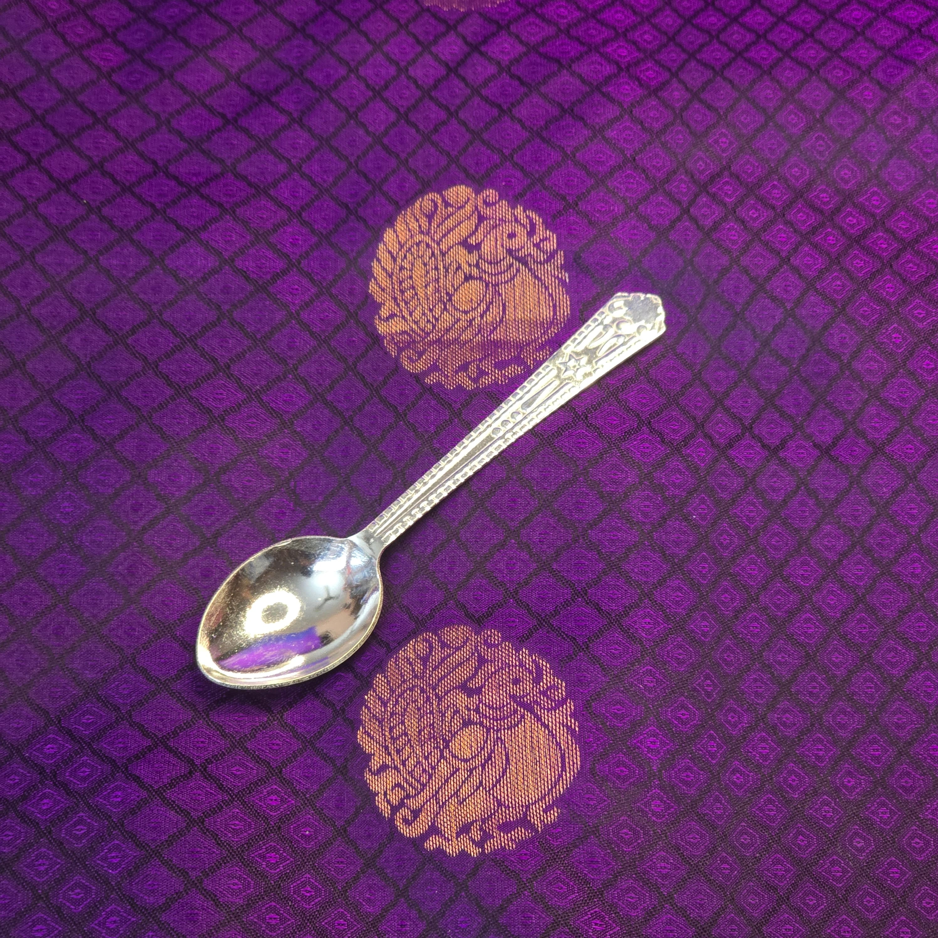 Silver Baby Bowl & Spoon Set thumbnail 4