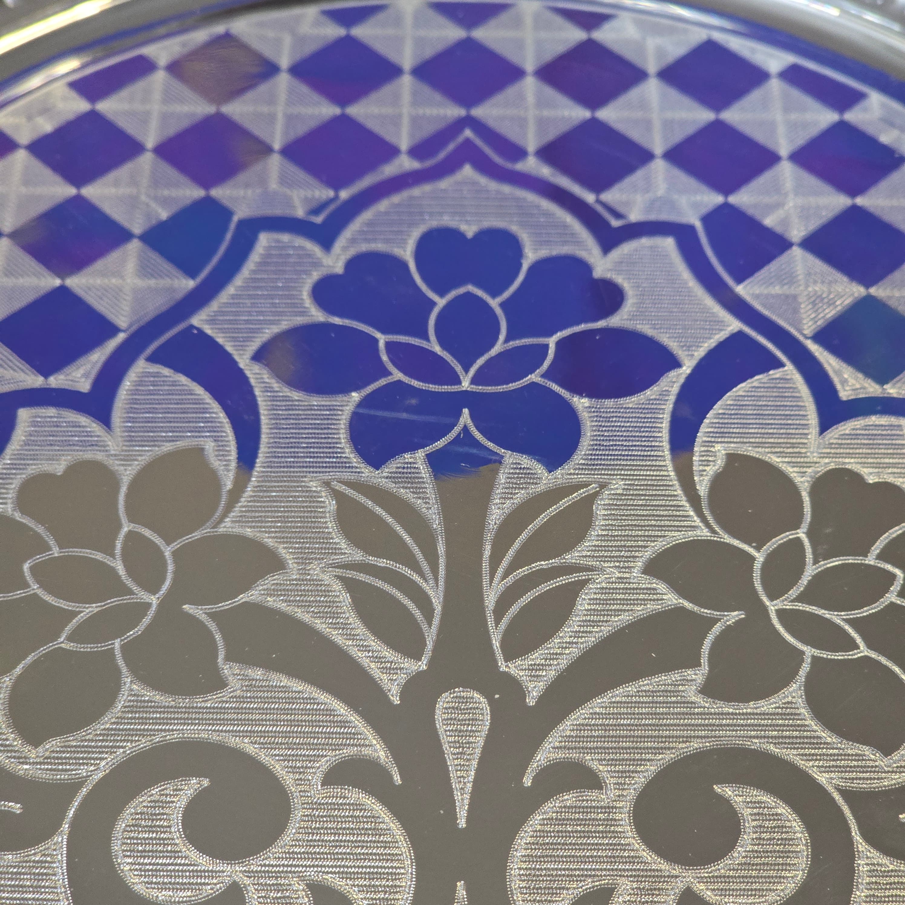 Silver Pooja Plate thumbnail 4