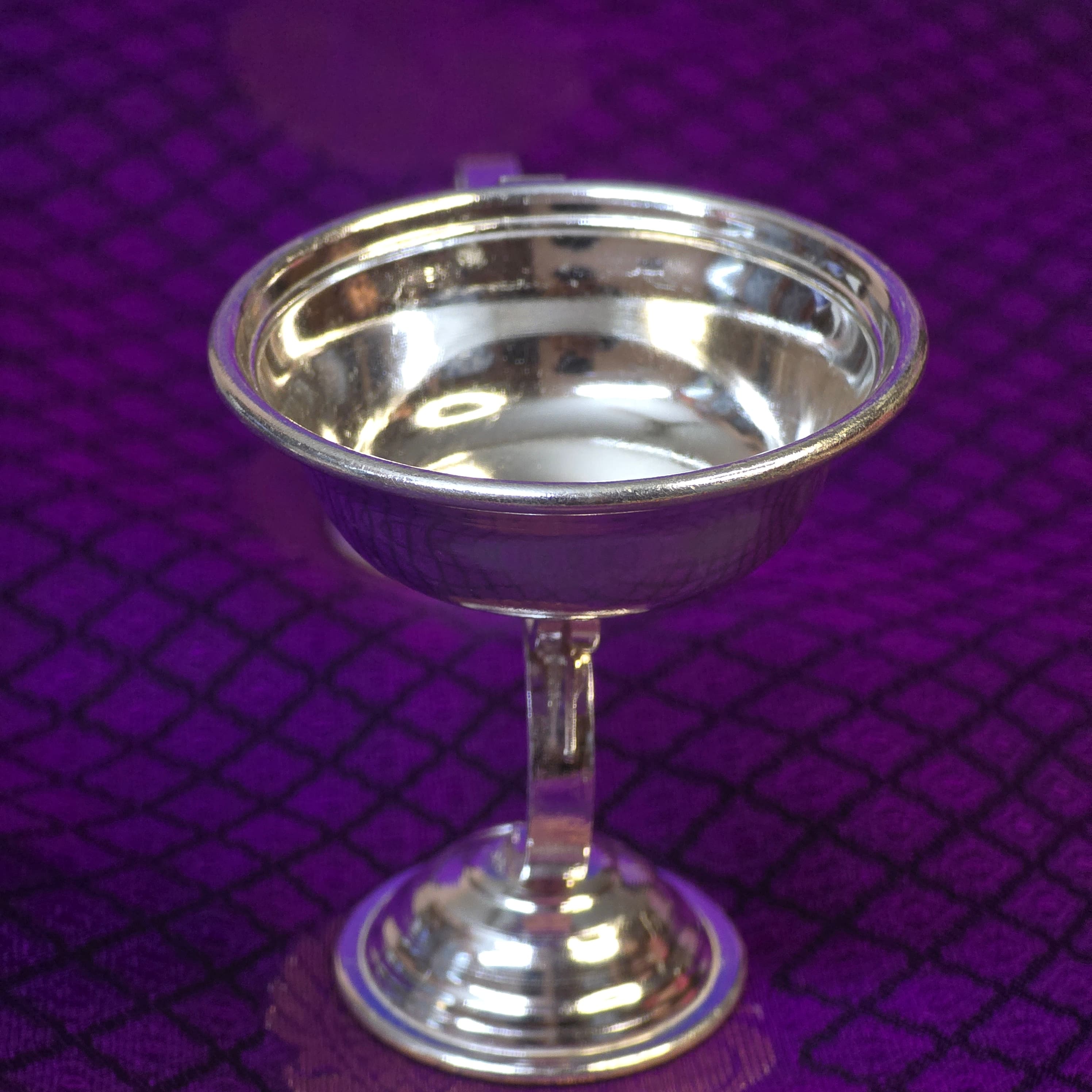 Silver Aarti Handle thumbnail 4