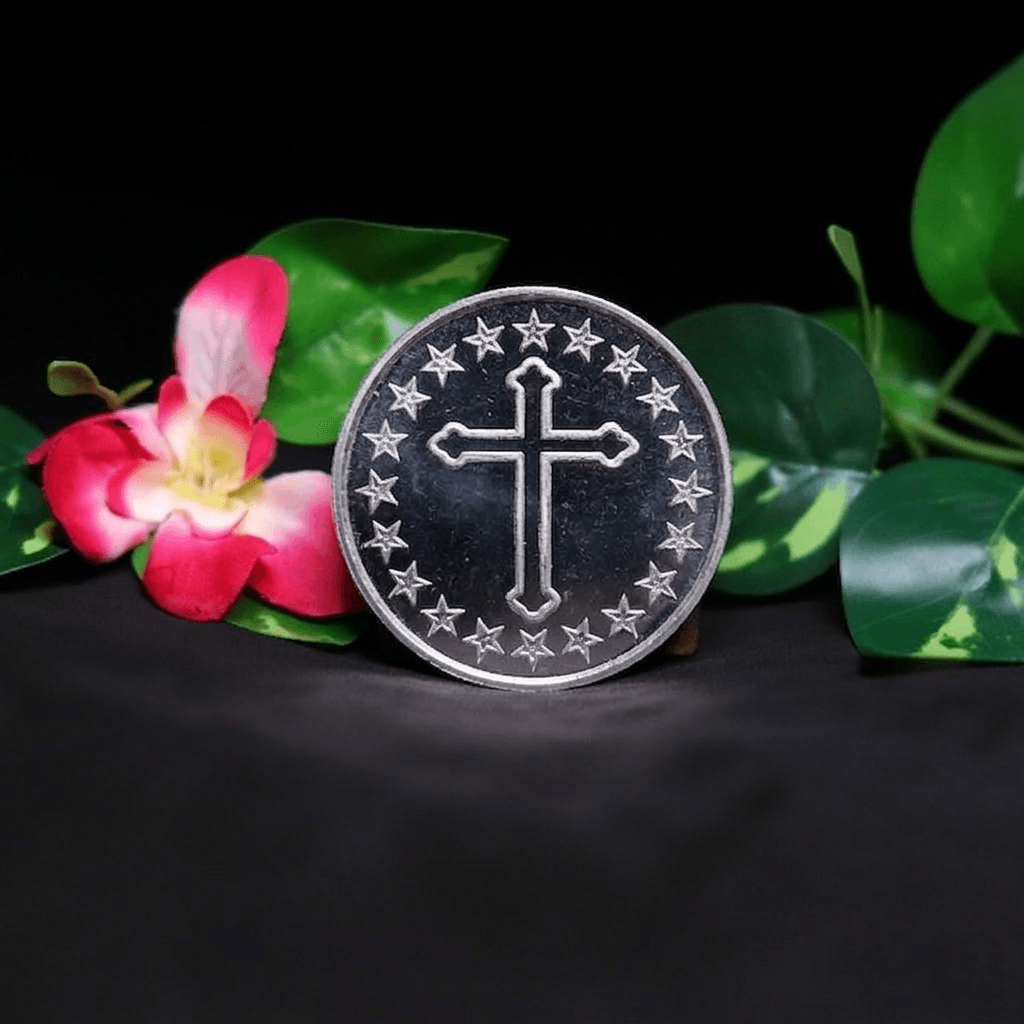 5 Grams 999 Purity - Mother Mary Silver Coin thumbnail 4