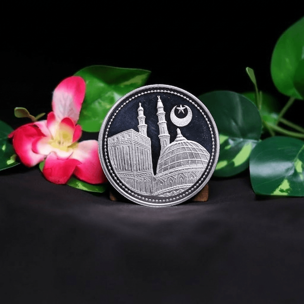 5 Grams 999 Purity - Allah Silver Coin thumbnail 4