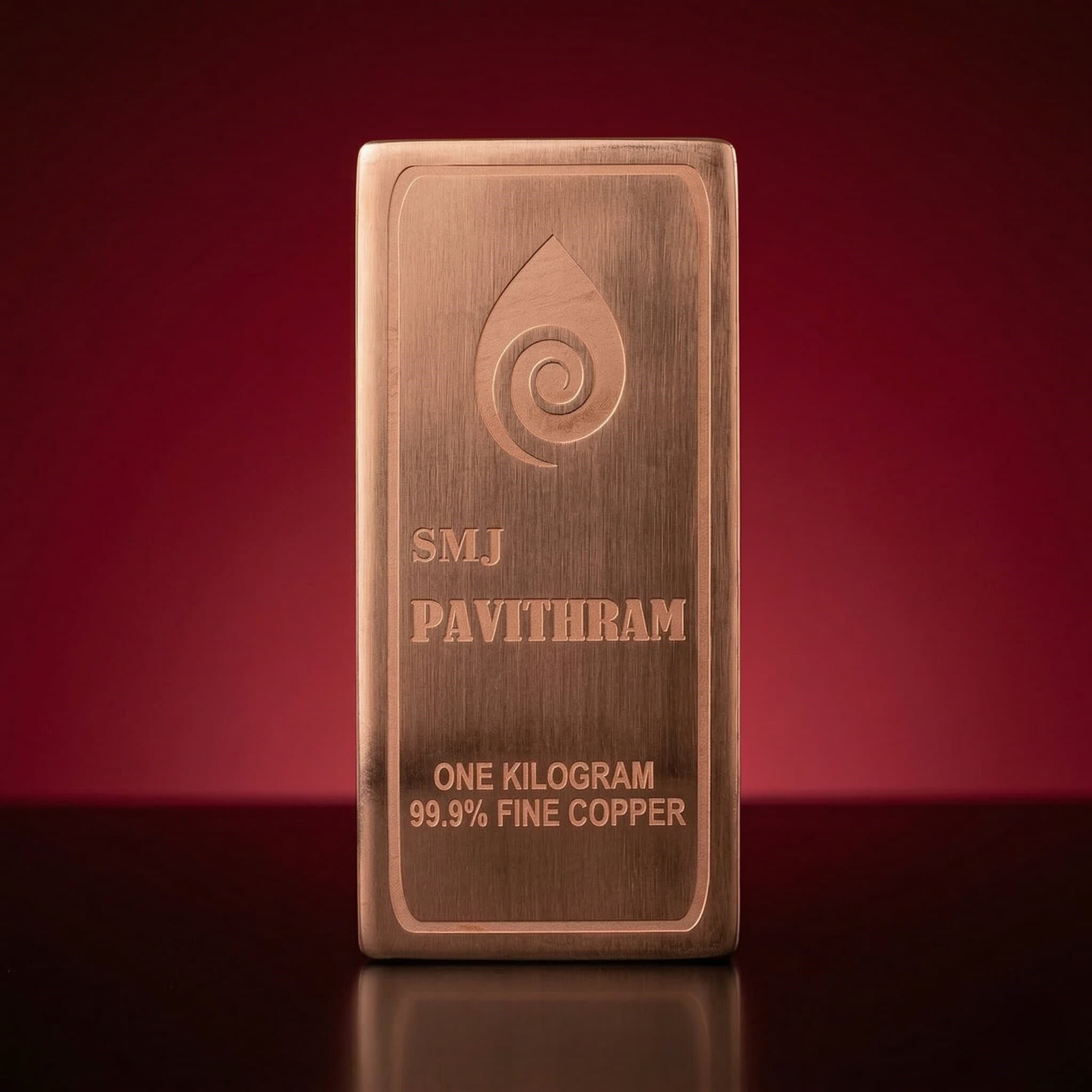 1000 Grams 999 Purity - Copper Bar