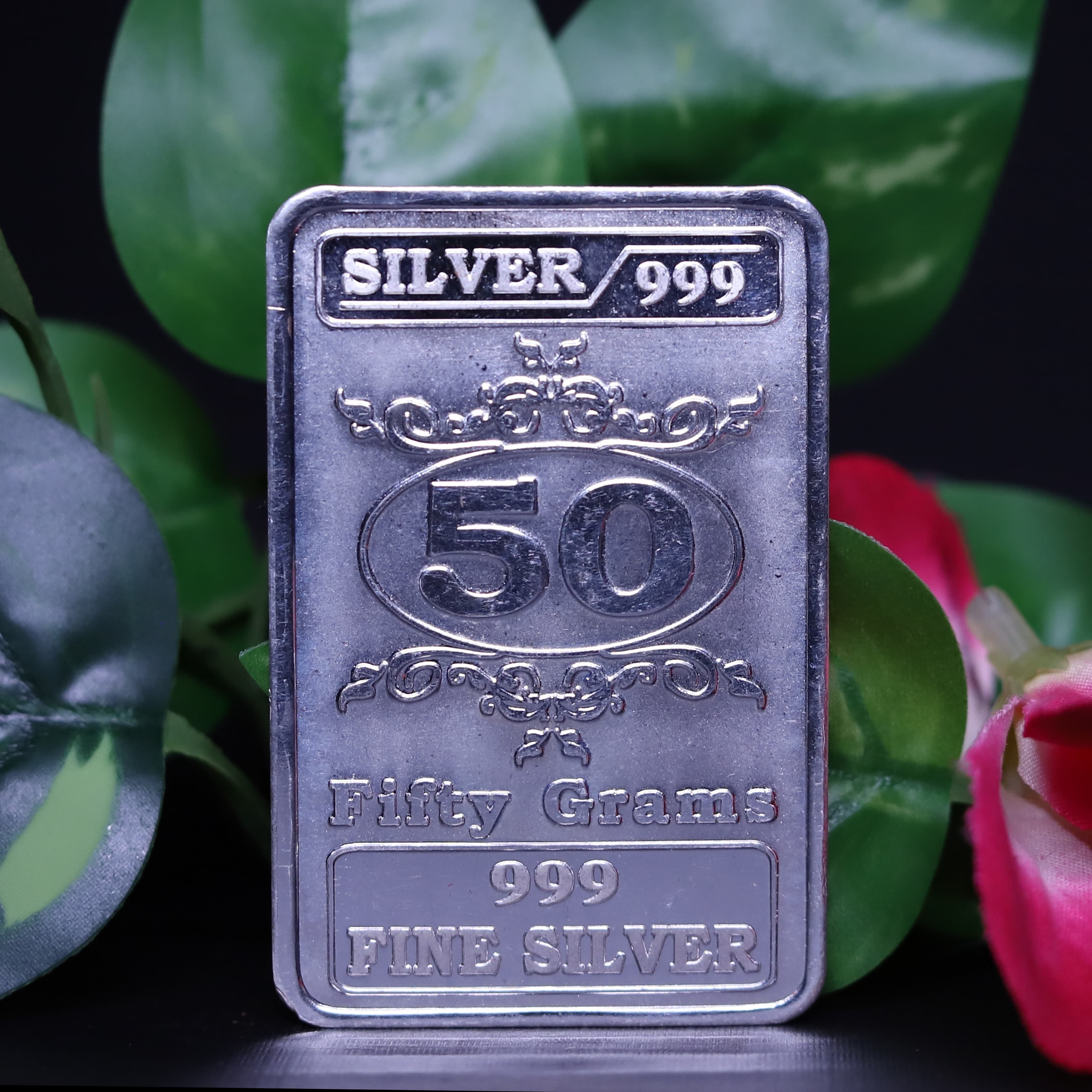 50 Grams 999 Purity - Silver Bar