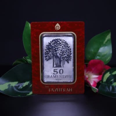 50 Grams 999 Purity - Silver Bar Tree